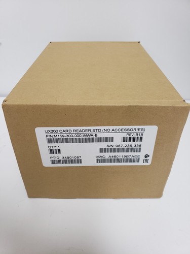 NEW Verifone UX300 EMV Card Reader P/N M159-300-000-WWA-B ***( NOT Gilbarco )*** - Picture 1 of 6