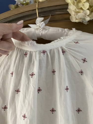 Top campesino de algodón bordado Caslon Boho talla pequeña pequeña - Imagen 5 de 6