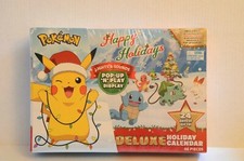 2021 Pokemon Happy Holidays Deluxe Holiday Advent Calendar Pop-Up N Play Display