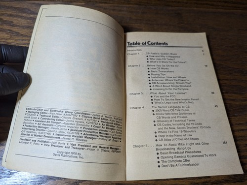 Vintage 1970’s CB Radio Book Lot of 5 – Intro to Antennas, CB Lingo, CB Digest - Bild 13 von 19
