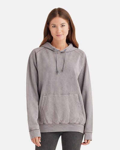LS362 Lane Seven LST004 Unisex Long Sleeve Vintage Raglan Pocket Stylish Hoodie - Picture 12 of 12