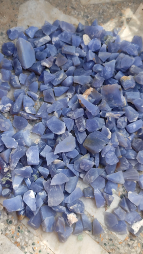 Blue Chalcedony loose gems /15-35mm / Tranquil Light Blue Semi-Precious Stones - Video 1 of 1