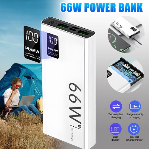 66W 40000mAh Power Bank External Battery Charger For Cell Phone LCD display - Picture 18 of 18
