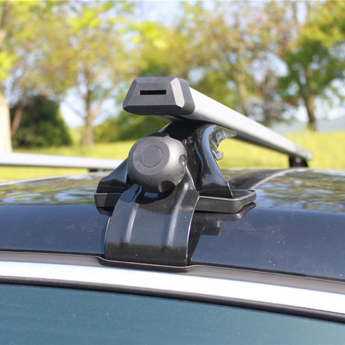 2pcs 50" Heavy-Duty Universal Aluminum Roof Racks with Locks - Picture 2 of 11