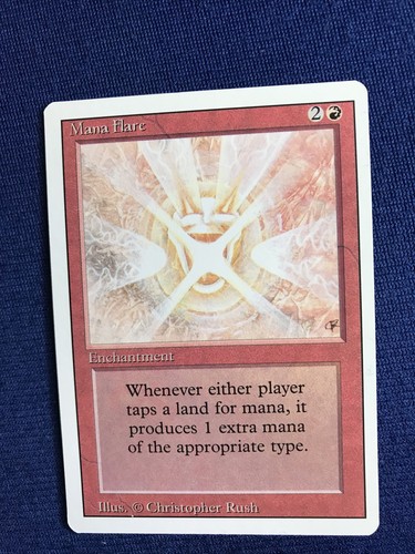 MTG xFOUR Revised Mana Flare R R Mint/NM Original 1994 release - Picture 3 of 10