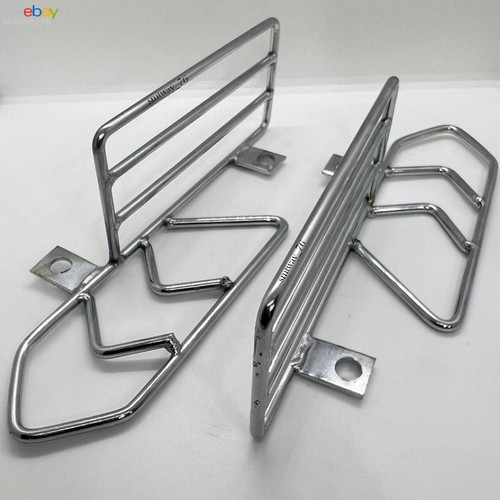 Rear footrest honda passport C70 C60 GBO chrome classic vintage FREE SHIPPING - Picture 1 of 7