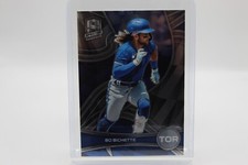 2022 Panini Chronicles Bo Bichette Spectra Baseball Card