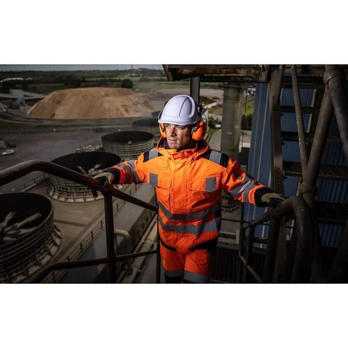 Portwest Endurance Schutzhelm belüftet Rad Ratsche Kinnriemen Schutzhelm Kappe - Bild 6 von 19