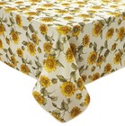Violet Linen Oblong Tablecloths