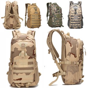 80L Outdoor Camouflage Backpack Military Army Rucksack Tactical Hiking Bag Large