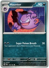 Haunter  - 103/162 - Temporal Forces - Pokemon - NM - Never Played
