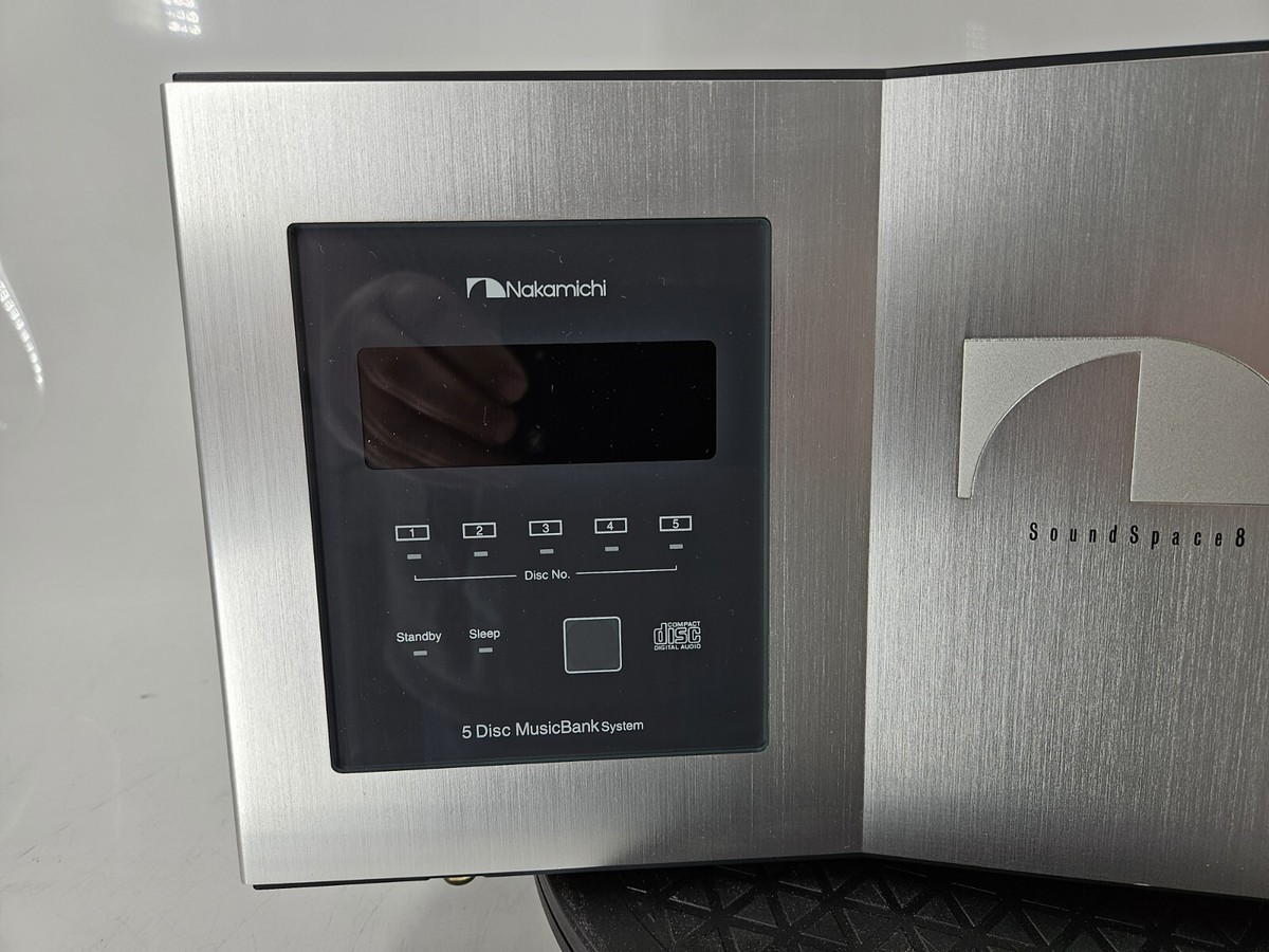 Nakamichi SoundSpace 8 5-Disc MusicBank CD System *AS-IS* UNTESTED