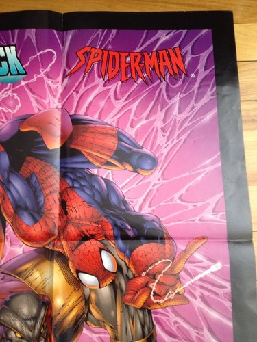 badrock and spiderman promo poster 1996 - Picture 4 of 7