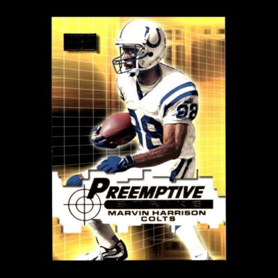 Marvin Harrison 2000 Fleer E-X Indianapolis Colts #7 R327G 99