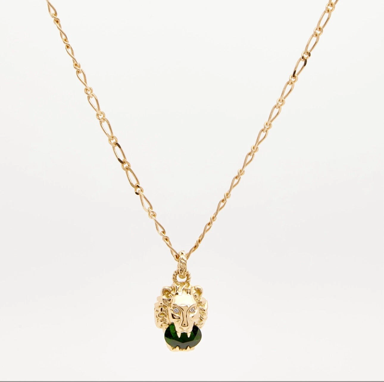 Collier Gucci Studding Or 18 Cats   Bijoux de Créateur de Luxe 