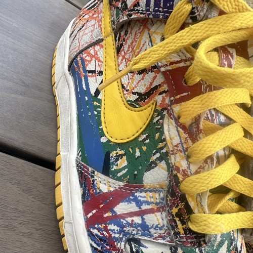 Nike Dunk High Scribble GS Schuhe 728443 100 Größe 7Y Sneaker Skate - Bild 14 von 15