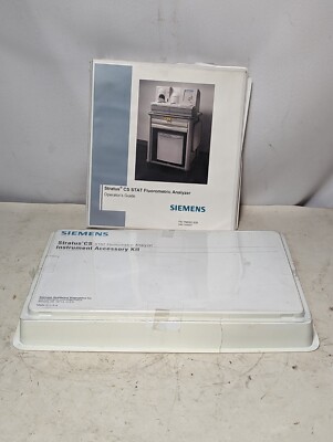 Siemens Stratus CS STAT Fluorometric Analyzer Instrument Accessory Kit