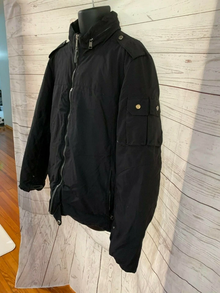 Andrew Marc New York Men’s Puffer Down Jacket Black Size XL - Image 3 of 4