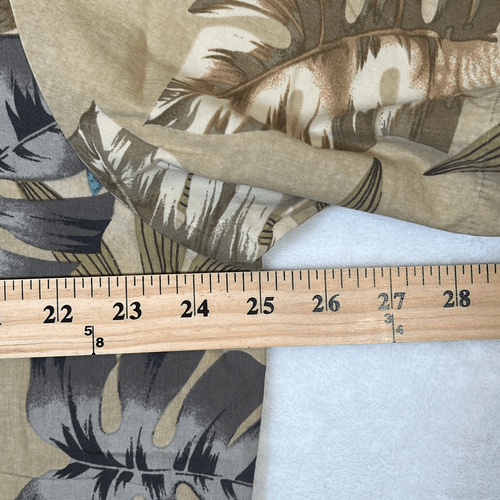 Natural issue Vintage Hawaiian short casual sleeve Button up Shirt - Mens Medium - Picture 3 of 5