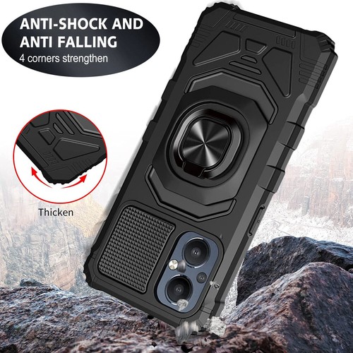 For OnePlus Nord N20 5G Case Phone Cover Kickstand + Tempered Glass Protector - Picture 12 of 34