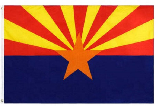 Bundesstaat Arizona GROSSE Flagge 3x5 Fuß Polyester Banner AZ Tucson Phoenix 100D - Bild 1 von 3