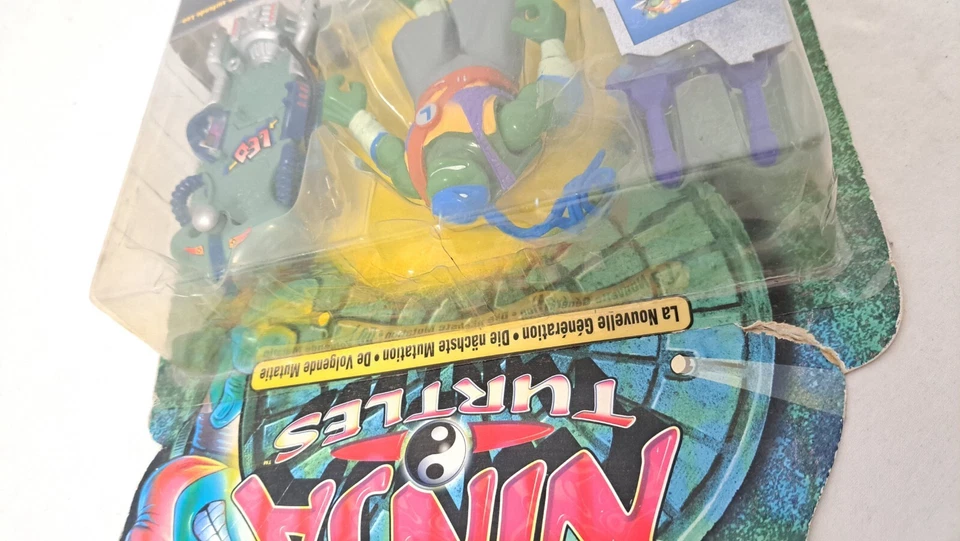 Compañeros de Juego Bandai Tortugas Ninja The Próxima Mutation Leonardo Calle - Imagen 4 de 4