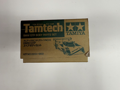 Vintage Tamiya Tamtech 1/24 RC car BMW GTP body parts set Vintage Tamiya Tamtech 1/24 RC car BMW GTP body parts set