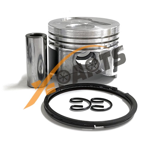 D902 Piston + Rings Kit Set STD for Kubota Engine (oil ring 3mm) - Picture 2 of 5