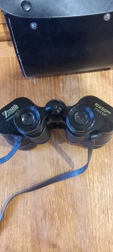 Zenith Tempest Prismatic Coated Binoculars with Hard Case 10x 50mm Field 5.5o - Picture 5 of 5