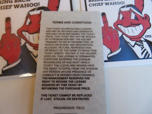 CLEVELAND INDIANs "BRING BACK CHIEF WAHOO"" MAGNETE, adesivo e ultima zecca gioco domestico" - Foto 7 di 8