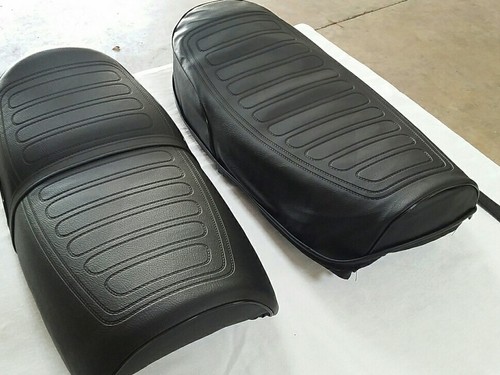 SUZUKI GT380 GT550 SEAT COVER L/M/A/B/C MODEL 1974 TO 1978 WITH STRAP (S*-34 ) - Picture 7 of 12