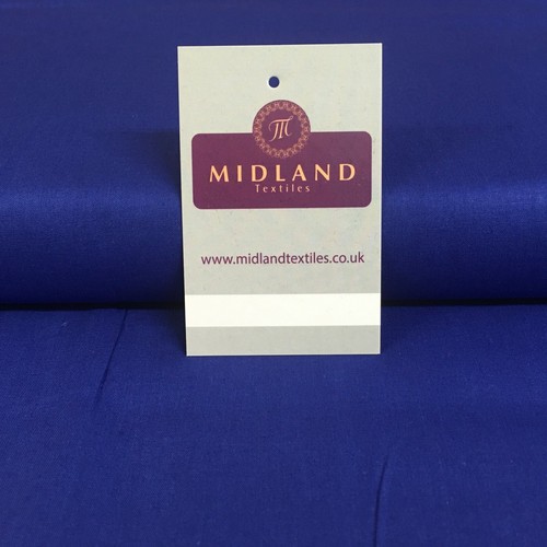 £6.50 Plain Soft 100% Cotton Poplin dyed Fabric 110 cm MK1228 Mtex - Picture 5 of 123