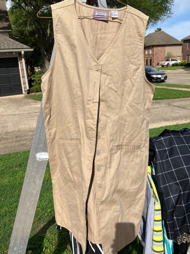 Damenkleid Khaki Knopfleiste Große - Bild 3 von 3