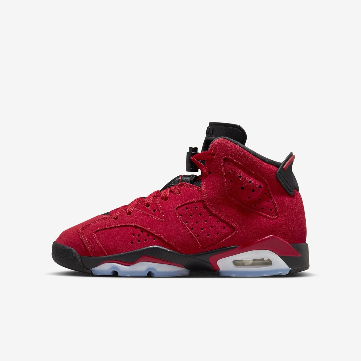 Air Jordan 6 Retro GS Toro Bravo Nike Air Jordan-6 Retro GS Toro Bravo Shoes Youth 6.5Y Red  main image 4