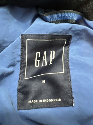 Gap Men’s Gray Full Zip Puffer Vest - Size Small In Very Nice Preowned Cond! - Picture 10 of 10
