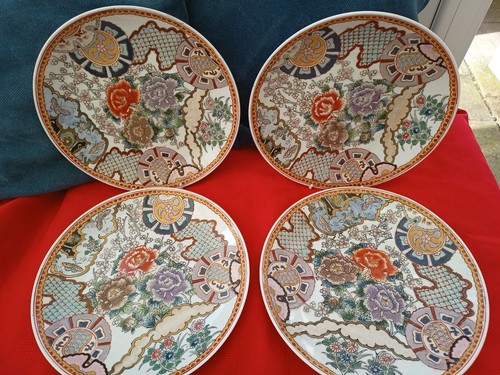 SGL 26CM CHINESE PLATE ALL HAND PAINTED IN VGC CHECK PICS AND THE STAMP ON REAR - Picture 10 of 12