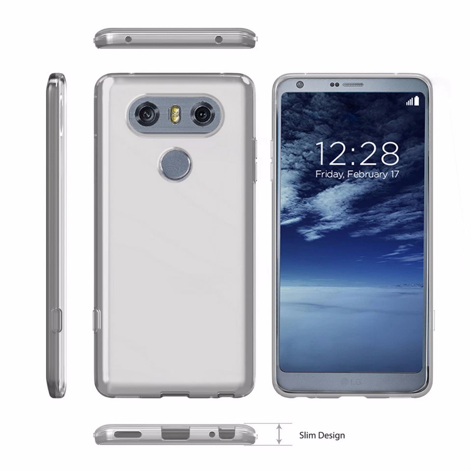 Funda delgada de gel TPU suave a prueba de arañazos para LG G6 H872 Foto 2 de 4