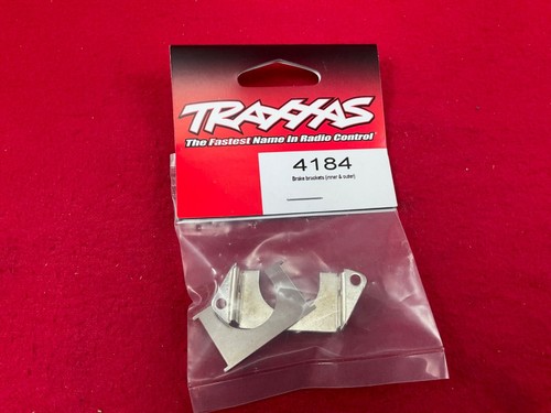 Traxxas 4184 Brake Brackets Inner + Outer Nitro Slash + Rustler TRA4184 - Picture 1 of 3
