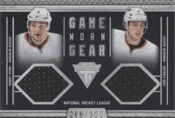 2011-12 Panini Titanium - Bobby Ryan Cam Fowler #1 - 1 of 1