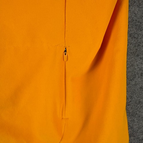 Under Armour Vest Mens Medium Orange Black Coldgear Reactor Running Quilted - Picture 10 of 14