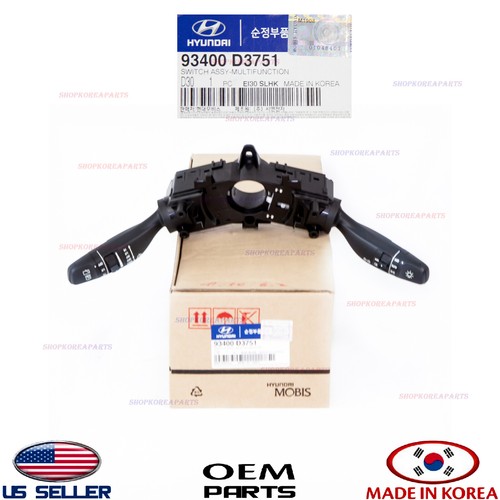 Genuine Combo Switch Multifunction OEM Hyundai Tucson 2016-2018 93401D3751 - Picture 4 of 6