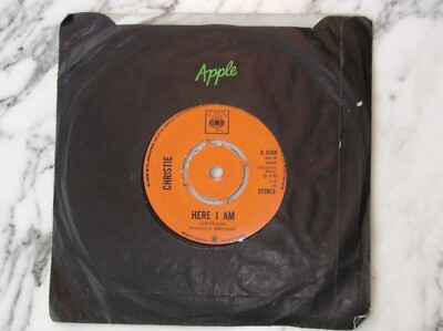 Jeff Christie - San Bernadino /Here I Am  7  45rpm Vinyl Record 1970 5169 music