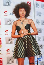 Nneka signed 8x12 inch photo autograph Nneka signed 8x12 inch photo autograph