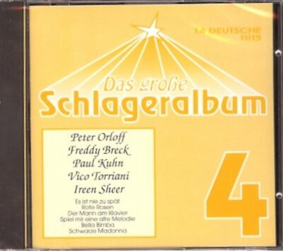 V/A Das große Schlageralbum 4 - CD, Peter Orloff, Freddy Breck, Paul Kuhn u.v.a.