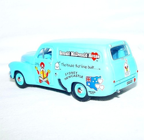 Matchbox MOY 1:43 HOLDEN FJ PANEL VAN RONALD McDONALD Car Code-1 YCH10-M MIB`97! - Picture 6 of 11