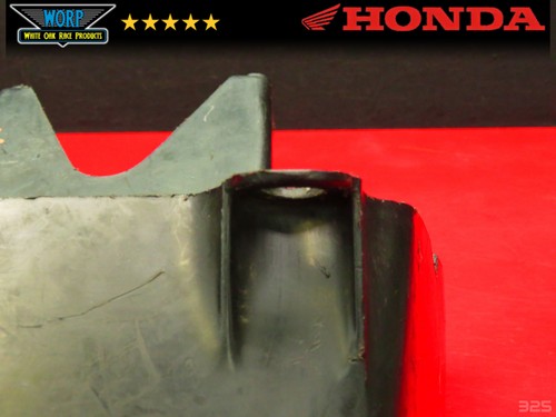 GENUINO FABRICANTE DE EQUIPOS ORIGINALES HONDA TRX250R 1986-1987 GUARDABARROS DELANTERO CUCHARA DE AIRE REJILLA PANEL DE NARIZ - Imagen 4 de 8