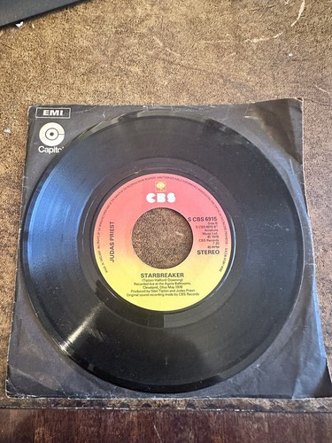 Judas Priest – Take On The World - 1979 Vinyl 7" Single - S CBS 6915 - Picture 3 of 3