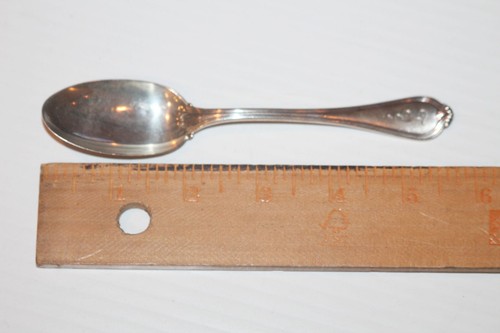 Lot of 6 - Vintage Towle Paul Revere Sterling Silver Teaspoons T Mono 25g 5.75" - Picture 13 of 13