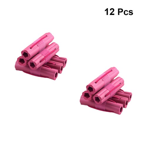 12 Pcs Lockiger Haarschwamm Stick Schwammrolle Haarstyling remises -Werkzeug