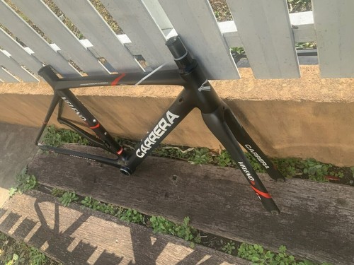 Carrera Veleno Lite Carbon Felgenbremse Rahmenset Rennrad Rahmen - Bild 6 von 9